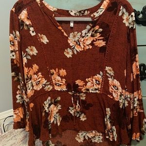 Floral blouse